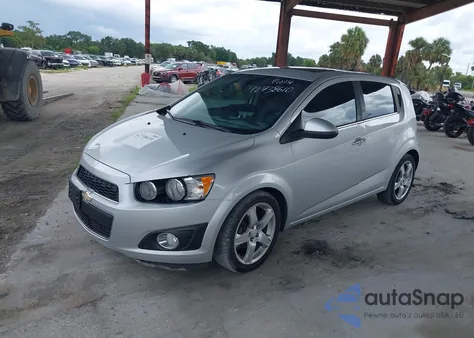 2012 Chevrolet Sonic 1Lz из США, поврежденный, VIN 1G1JF6SBXC4168206